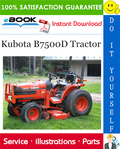Thumbnail ☆☆ Best ☆☆ Kubota B7500D Tractor Parts Manual