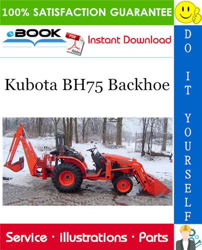 Thumbnail ☆☆ Best ☆☆ Kubota BH75 Backhoe Parts Manual