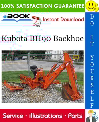 Thumbnail ☆☆ Best ☆☆ Kubota BH90 Backhoe Parts Manual