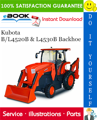 Thumbnail ☆☆ Best ☆☆ Kubota B/L4520B & L4530B Backhoe Parts Manual