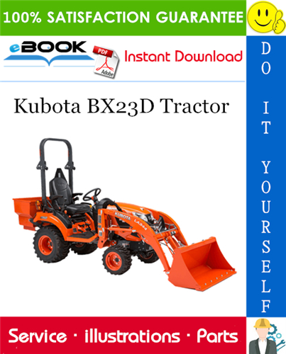Thumbnail ☆☆ Best ☆☆ Kubota BX23D Tractor Parts Manual