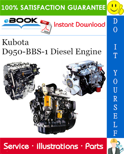 Thumbnail ☆☆ Best ☆☆ Kubota D950-BBS-1 Diesel Engine Parts Manual