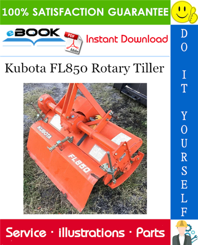 Thumbnail ☆☆ Best ☆☆ Kubota FL850 Rotary Tiller Parts Manual