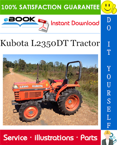 Thumbnail ☆☆ Best ☆☆ Kubota L2350DT Tractor Parts Manual