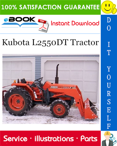 Thumbnail ☆☆ Best ☆☆ Kubota L2550DT Tractor Parts Manual