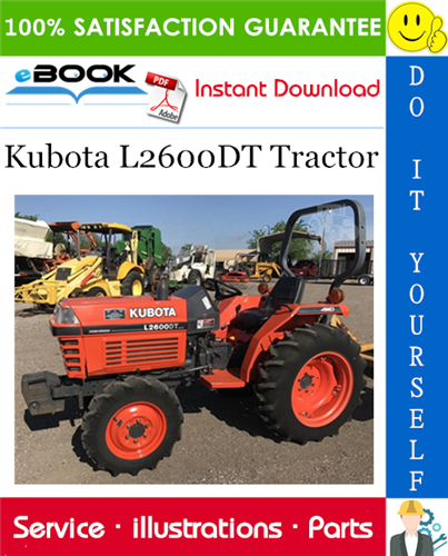 Thumbnail ☆☆ Best ☆☆ Kubota L2600DT Tractor Parts Manual
