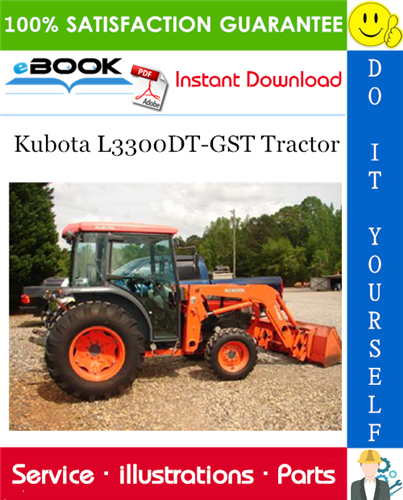 Thumbnail ☆☆ Best ☆☆ Kubota L3300DT-GST Tractor Parts Manual