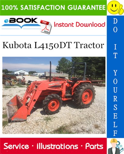 Thumbnail ☆☆ Best ☆☆ Kubota L4150DT Tractor Parts Manual