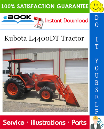 Thumbnail ☆☆ Best ☆☆ Kubota L4400DT Tractor Parts Manual