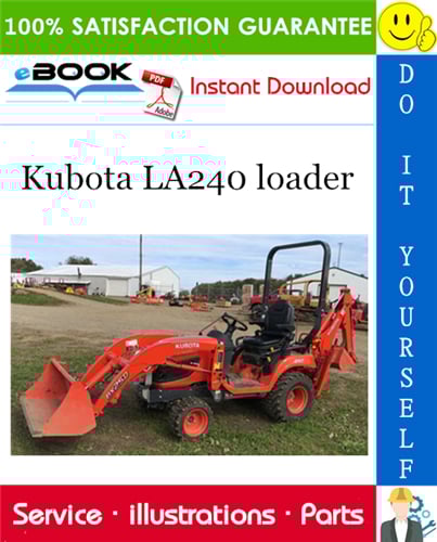 Thumbnail ☆☆ Best ☆☆ Kubota LA240 loader Parts Manual