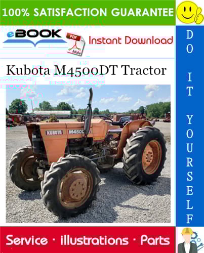 Thumbnail ☆☆ Best ☆☆ Kubota M4500DT Tractor Parts Manual