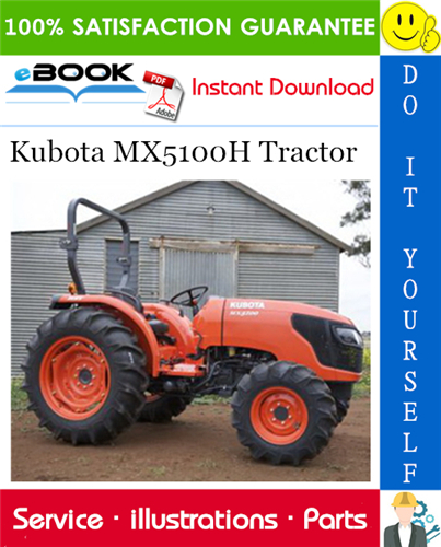 Thumbnail ☆☆ Best ☆☆ Kubota MX5100H Tractor Parts Manual