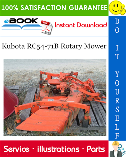 Thumbnail ☆☆ Best ☆☆ Kubota RC54-71B Rotary Mower Parts Manual