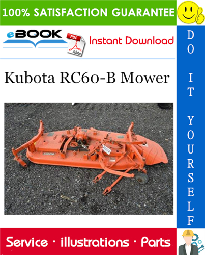 Thumbnail ☆☆ Best ☆☆ Kubota RC60-B Mower Parts Manual