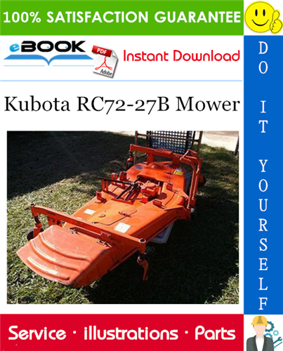 Thumbnail ☆☆ Best ☆☆ Kubota RC72-27B Mower Parts Manual