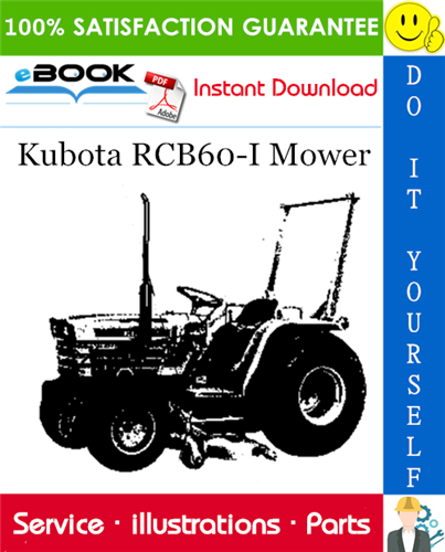 Thumbnail ☆☆ Best ☆☆ Kubota RCB60-I Mower Parts Manual