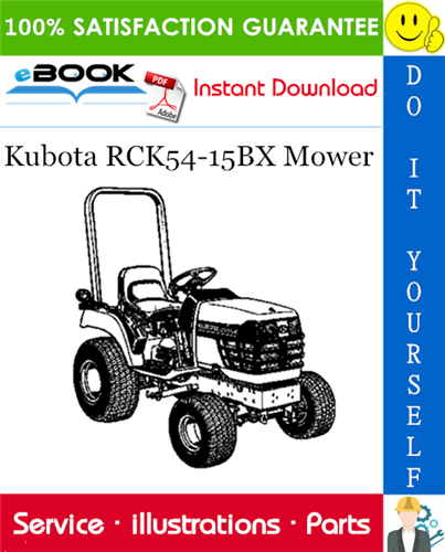 Thumbnail ☆☆ Best ☆☆ Kubota RCK54-15BX Mower Parts Manual