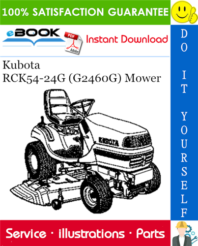 Thumbnail ☆☆ Best ☆☆ Kubota RCK54-24G (G2460G) Mower Parts Manual