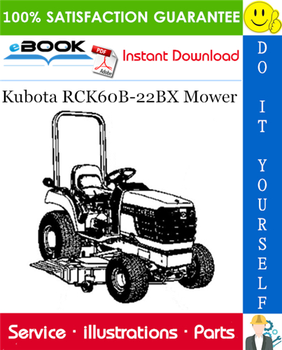 Thumbnail ☆☆ Best ☆☆ Kubota RCK60B-22BX Mower Parts Manual