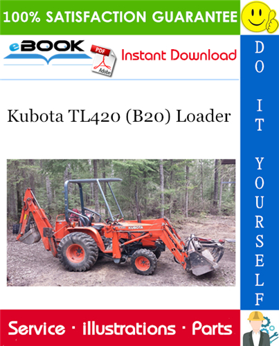 Thumbnail ☆☆ Best ☆☆ Kubota TL420 (B20) Loader Parts Manual
