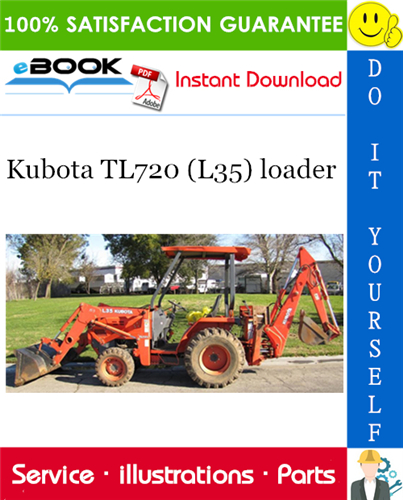 Thumbnail ☆☆ Best ☆☆ Kubota TL720 (L35) loader Parts Manual