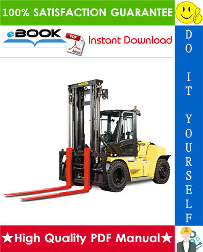 Thumbnail ☆☆ Best ☆☆ Hyster H170HD, H8.00XM (H190HD), H9.00XM (H210HD), H10.00XM (H230HD), H250HD, H12.00XM (H280HD) [F007] Heavy-Duty Forklifts Service Repair Manual