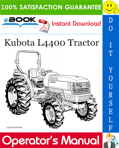 Thumbnail ☆☆ Best ☆☆ Kubota L4400 Tractor Operators Manual