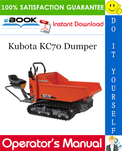 Thumbnail ☆☆ Best ☆☆ Kubota KC70 Dumper Operators Manual