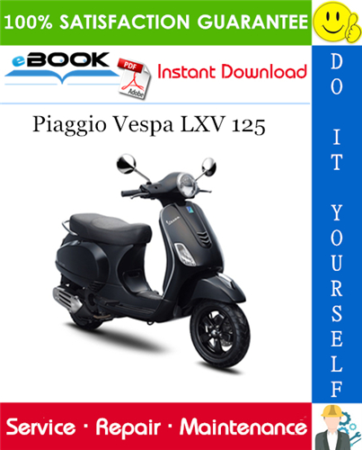Thumbnail ☆☆ Best ☆☆ Piaggio Vespa LXV 125 Service Repair Manual