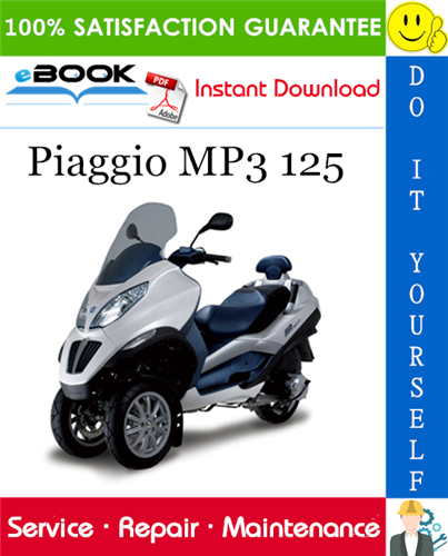Thumbnail ☆☆ Best ☆☆ Piaggio MP3 125 Service Repair Manual