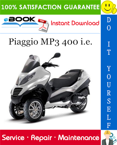 Thumbnail ☆☆ Best ☆☆ Piaggio MP3 400 i.e. Service Repair Manual