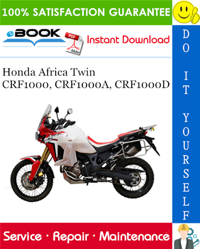 Thumbnail ☆☆ Best ☆☆ Honda Africa Twin CRF1000, CRF1000A, CRF1000D Motorcycle Service Repair Manual 