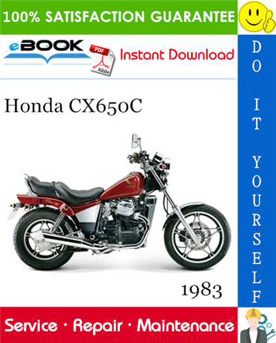Thumbnail ☆☆ Best ☆☆ 1983 Honda CX650C Motorcycle Service Repair Manual 