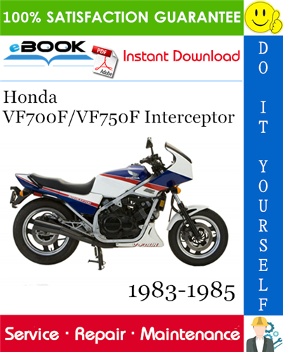 Thumbnail ☆☆ Best ☆☆ Honda VF700F/VF750F Interceptor Motorcycle Service Repair Manual 1983-1985 Download