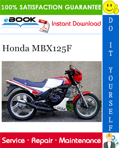 Thumbnail ☆☆ Best ☆☆ Honda MBX125F Motorcycle Service Repair Manual 