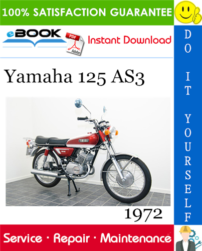 Thumbnail ☆☆ Best ☆☆ 1972 Yamaha 125 AS3 Motorcycle Service Repair Manual 