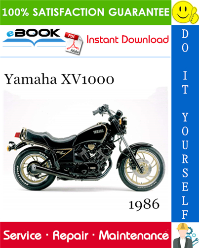 Thumbnail ☆☆ Best ☆☆ 1986 Yamaha XV1000 Motorcycle Service Repair Manual 