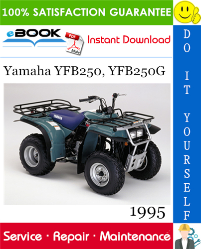 Thumbnail ☆☆ Best ☆☆ 1995 Yamaha YFB250, YFB250G ATV Service Repair Manual 