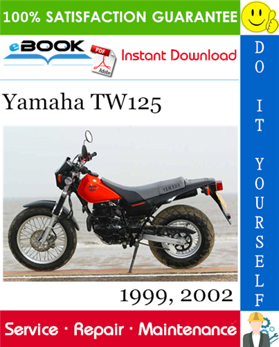 Thumbnail ☆☆ Best ☆☆ Yamaha TW125 Motorcycle Service Repair Manual 1999, 2002 Download