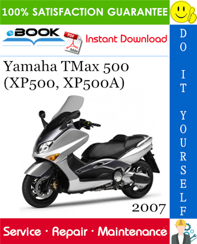 Thumbnail ☆☆ Best ☆☆ 2007 Yamaha TMax 500 (XP500, XP500A) Scooter Service Repair Manual 