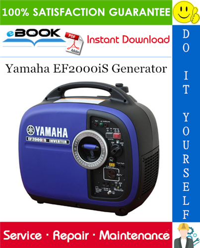 Thumbnail ☆☆ Best ☆☆ Yamaha EF2000iS Generator Service Repair Manual 