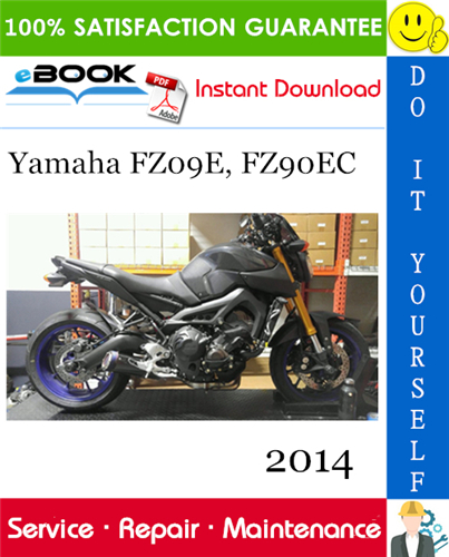 Thumbnail ☆☆ Best ☆☆ 2014 Yamaha FZ09E, FZ90EC Motorcycle Service Repair Manual 