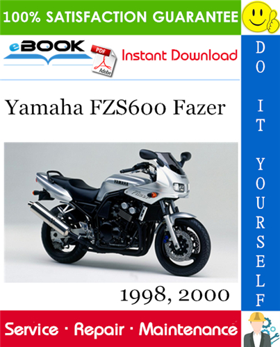 Thumbnail ☆☆ Best ☆☆ Yamaha FZS600 Fazer Motorcycle Service Repair Manual 1998, 2000 Download