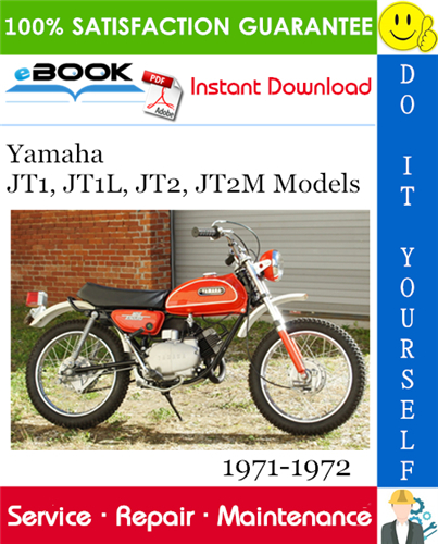 Thumbnail ☆☆ Best ☆☆ Yamaha JT1, JT1L, JT2, JT2M Models Motorcycle Service Repair Manual + Assembly Manual 1971-1972 Download