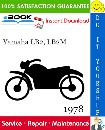 Thumbnail ☆☆ Best ☆☆ 1978 Yamaha LB2, LB2M Motorcycle Service Repair Manual 