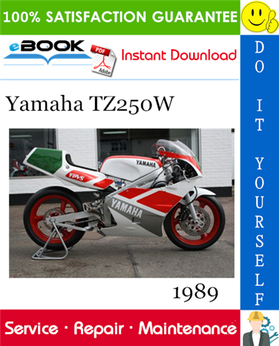 Thumbnail ☆☆ Best ☆☆ 1989 Yamaha TZ250W Motorcycle Service Repair Manual 