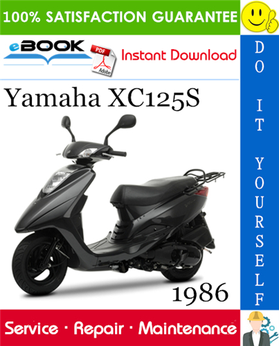 Thumbnail ☆☆ Best ☆☆ 1986 Yamaha XC125S Scooter Service Repair Manual 
