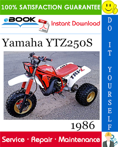 Thumbnail ☆☆ Best ☆☆ 1986 Yamaha YTZ250S ATV Service Repair Manual 