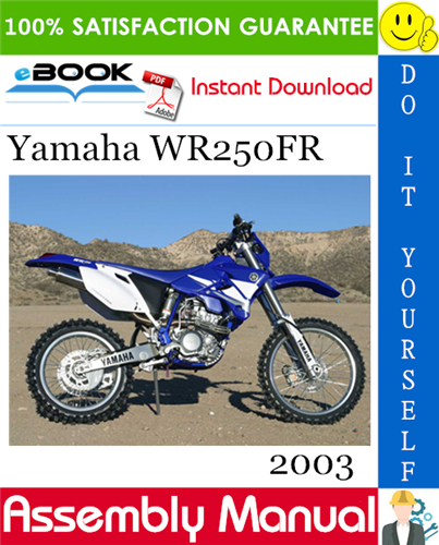 Thumbnail ☆☆ Best ☆☆ 2003 Yamaha WR250FR Motorcycle Assembly Manual Thumbnail ☆☆ Best ☆☆ 2003 Yamaha WR250FR Motorcycle Assembly Manual