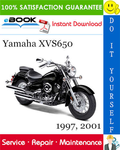 Thumbnail ☆☆ Best ☆☆ Yamaha XVS650 Motorcycle Service Repair Manual 1997, 2001 Download